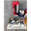 Image 2 : Nice Hockey Lot. Wii Hockey Stick, Garrett Billings Bobble Heads, Books Etc