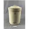 Image 1 : Vintage Medalta 13" H, #2 Stoneware Pot w/Lid