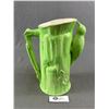 Image 2 : Vintage Royal Art Pottery Green Tree Trunk Jug w/ Wood Pecker. Approx. 9.5" h