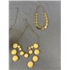 Image 2 : Metal Cuff Bracelet, 18" Goldtone Necklace, Earrings, Faux Pearl Necklaces & More