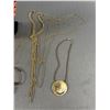 Image 2 : Goldtone Jewelry Lot  Including Freedom Multi-Chain Layered 16" - 34" L Necklace