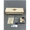 Image 1 : Beautiful Vintage Box with An Assortment of Buttons etc