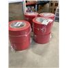 Image 2 : 8 ROLLS OF RED VINYL TAPE