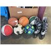 Image 2 : ASSORTED SPORTS BALLS, YOGA MATT AND AIR MATTRESS