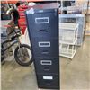 Image 1 : 4 DRAWER FILING CABINET WITH KEY