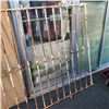 Image 8 : TWO VINTAGE FENCE PANELS, 54 INCH TALL, 6FT AND 8FT LONG