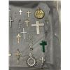 Image 2 : COLLECTION OF CRUCIFIX PENDANTS