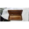 Image 2 : 3 WOOD GIFT BOXES; ONE PEN SET, ONE KNIFE SET AND EXTRA CASE