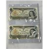 Image 2 : 3 CANADIAN 1 DOLLAR BILLS, 1973 AND $2 DOLLAR BILL 1986