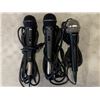 Image 2 : 3 MICROPHONES 2 DYNAMIC MUD-525 AND SONY F-VJ10
