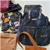 Image 3 : LOT OF PURSES AND BAGS, INCLUDING LEATHER DANIER WALLET, DESIGNEWR BAGS ETC