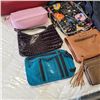Image 5 : LOT OF PURSES AND BAGS, INCLUDING LEATHER DANIER WALLET, DESIGNEWR BAGS ETC