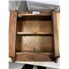 Image 2 : ANTIQUE OAK WALL HANGING CABINET