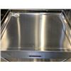 Image 2 : TWO TIER STAINLESS STEEL CART WITH DRAWER