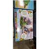 Image 2 : 4 NEW GIANT PLUSH TURTLE WITH ZIPPERED POUCH AND 3 LITTLE TURTLES