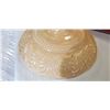 Image 2 : STANDING LAMP VINTAGE GLASS SHADE