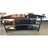 Image 2 : BLACK THREE TIER MEDIA STAND