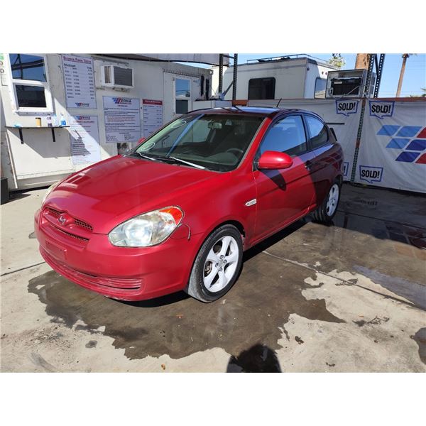 2007 HYUNDAI ACCENT