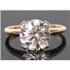 Image 1 : 3.12CT VS2 LAB DIAMOND 14K GOLD RING W/ IGI CERT