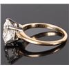 Image 4 : 3.12CT VS2 LAB DIAMOND 14K GOLD RING W/ IGI CERT