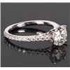 Image 3 : PLATINUM GCAL CERT VS1 LAB DIAMOND LADIES RING