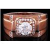 Image 4 : 1.28CT CENTER DIAMOND 14K ROSE GOLD RING (1.65CTW)