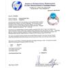 Image 3 : 18K WHITE GOLD RING 3.51CT TOURMALINE DIA RING