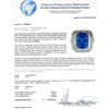 Image 3 : 16.49CT TANZANITE & 2.81CTW DIAMOND 18K GOLD RING