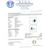 Image 4 : 8.16CT EMERALD & 1.57CTW DIAMOND PLATINUM RING