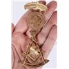 Image 2 : MASTER FREEMASONS MEDAL14K GOLD HISTORIC LASKEY