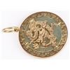 Image 3 : 14K GOLD & JADE LADIES DRAGON PENDANT