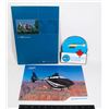 Image 1 : LOT OF 3 HELICOPTER ITEMS: HELICOPTER BROCHURE PROMOTING EUROCOPTE