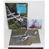 Image 1 : LOT OF 3 HELICOPTER ITEMS: BROCHURE PROMOTING AIRBUS VE