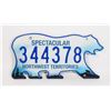 Image 1 : NORTHWEST TERRITORIES LICENSE PLATE