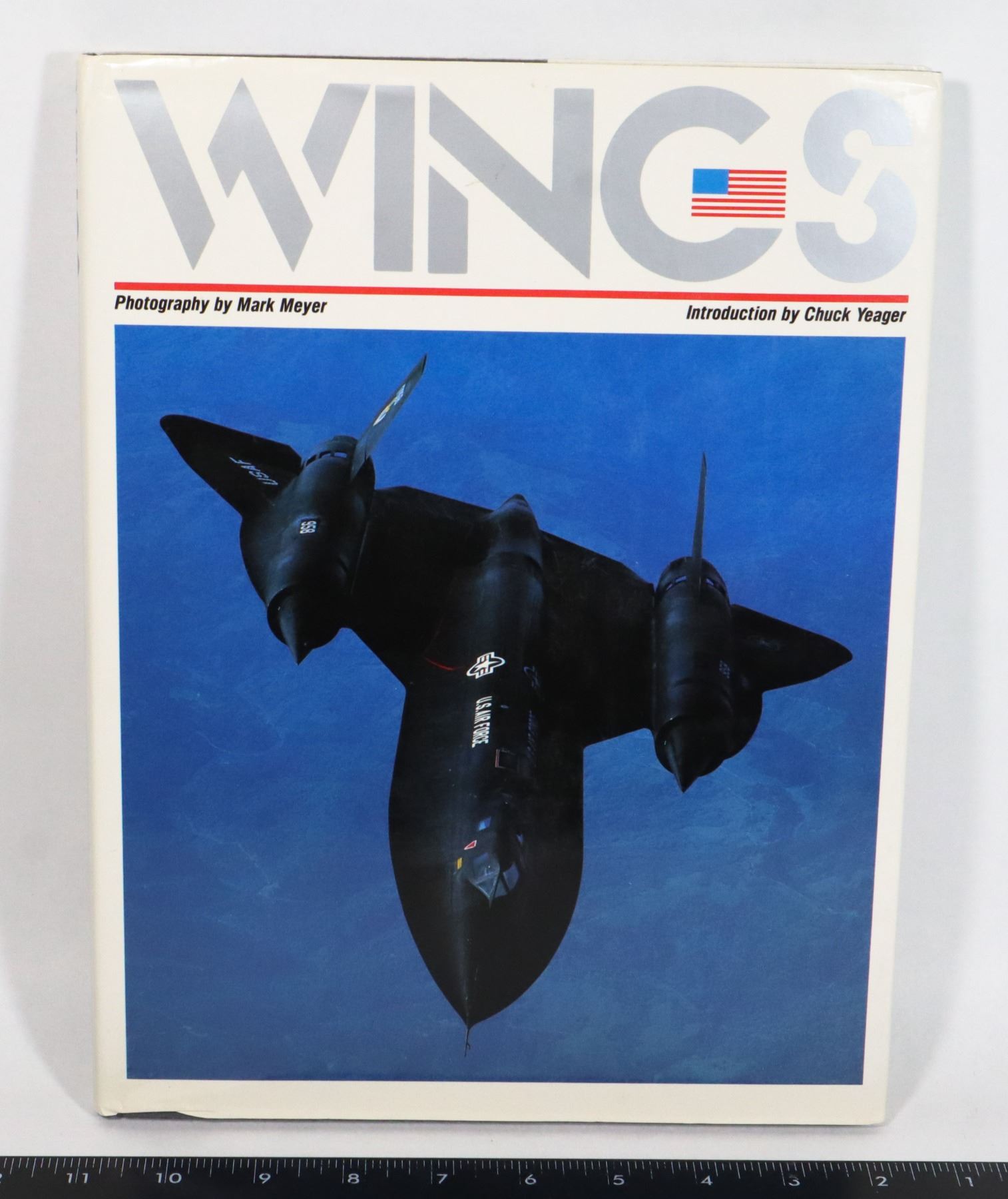 WINGS. HARDCOVER BOOK. INTRODUCTION BY CHUCK