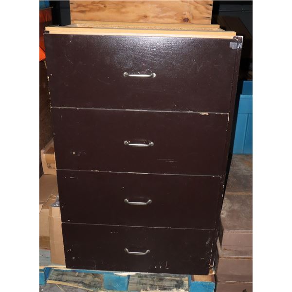 SHOP DRAWER UNIT (NO TOP) APPROX 46" TALL