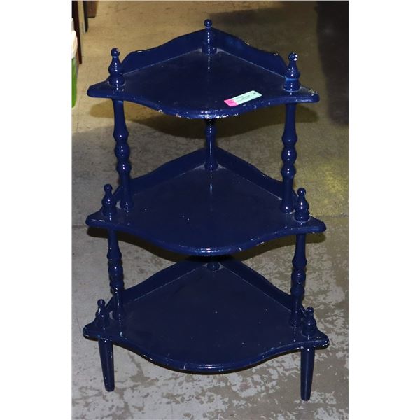 BLUE CORNER SHELF