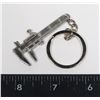 Image 1 : NEW SILVER TONE MINI VERNIER CALIPER KEYCHAIN