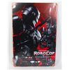 Image 1 : NEW 8" X 12" ROBOCOP THEME DECORATIVE METAL SIGN