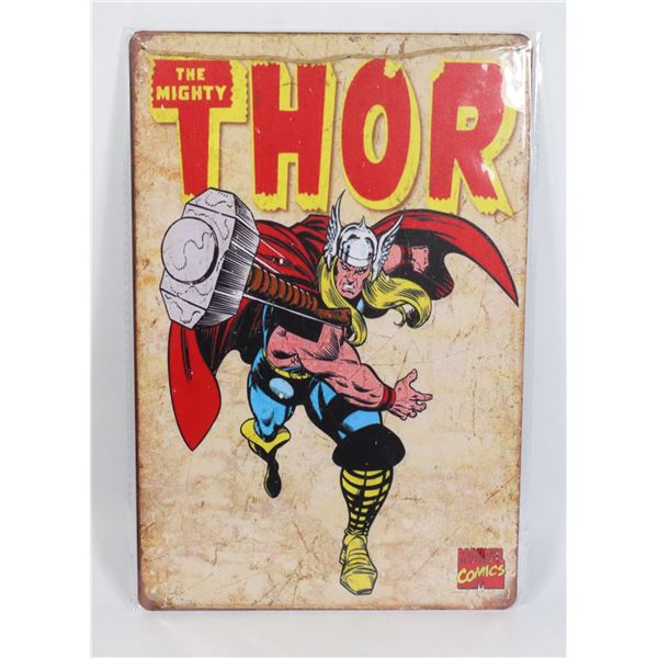 NEW METAL THOR SIGN