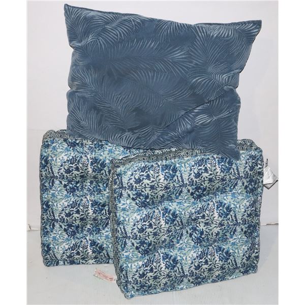 TWO NEW SPICE ROUTE CHAIR CUSHIONS