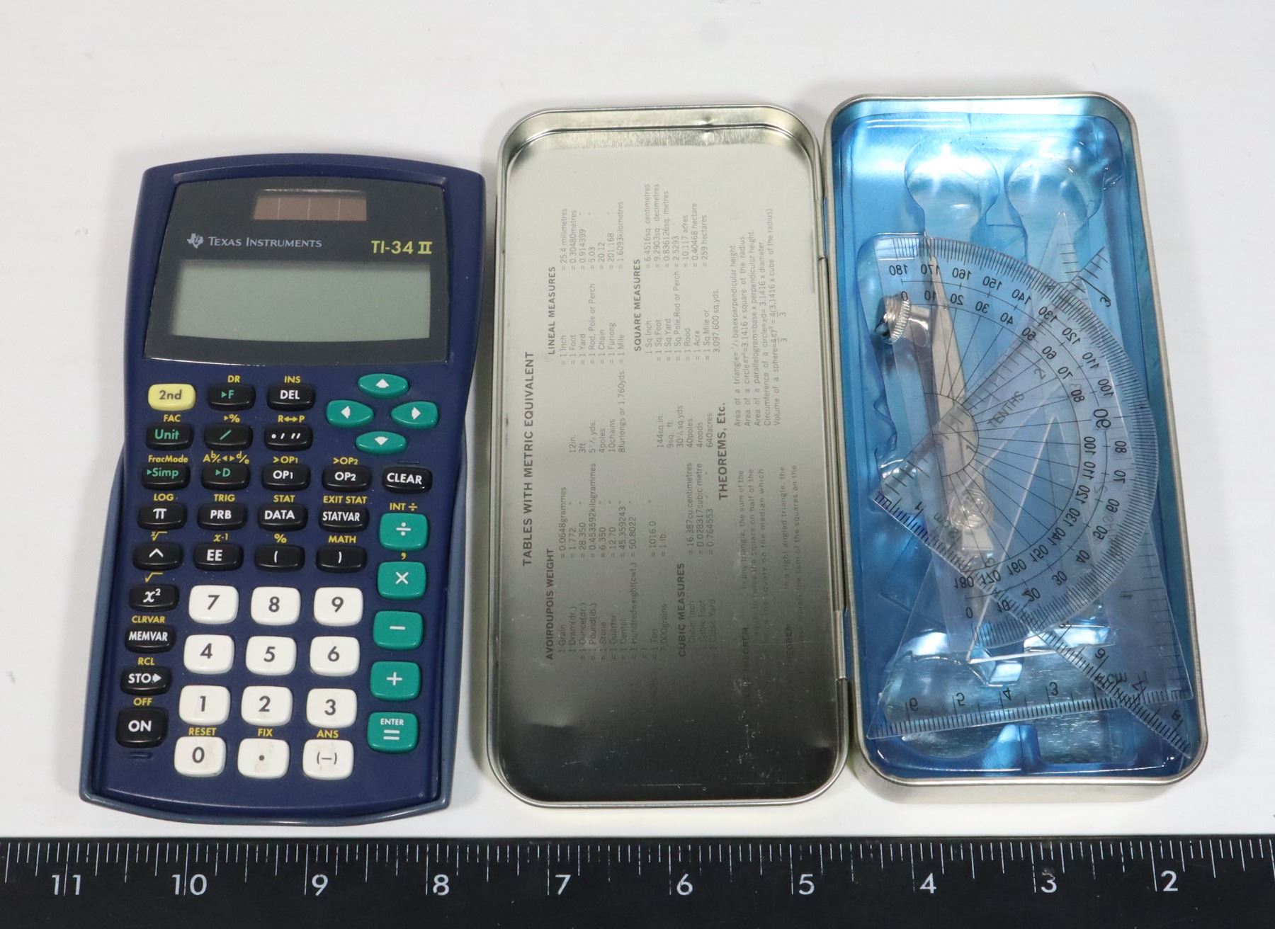 First Ruler Calculator CALCULATOR AND RULER SET