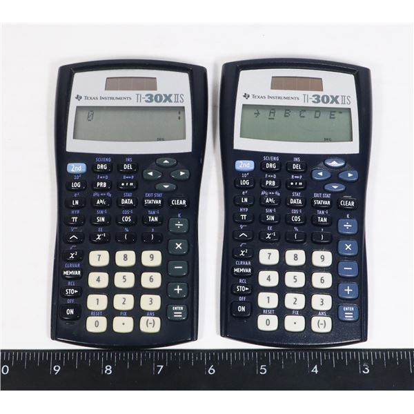 TWO CALCULATORS