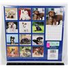 NEW 2025 12 MONTH CALENDAR -PUPPIES