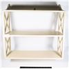 Image 1 : WOOD SHELVING UNIT