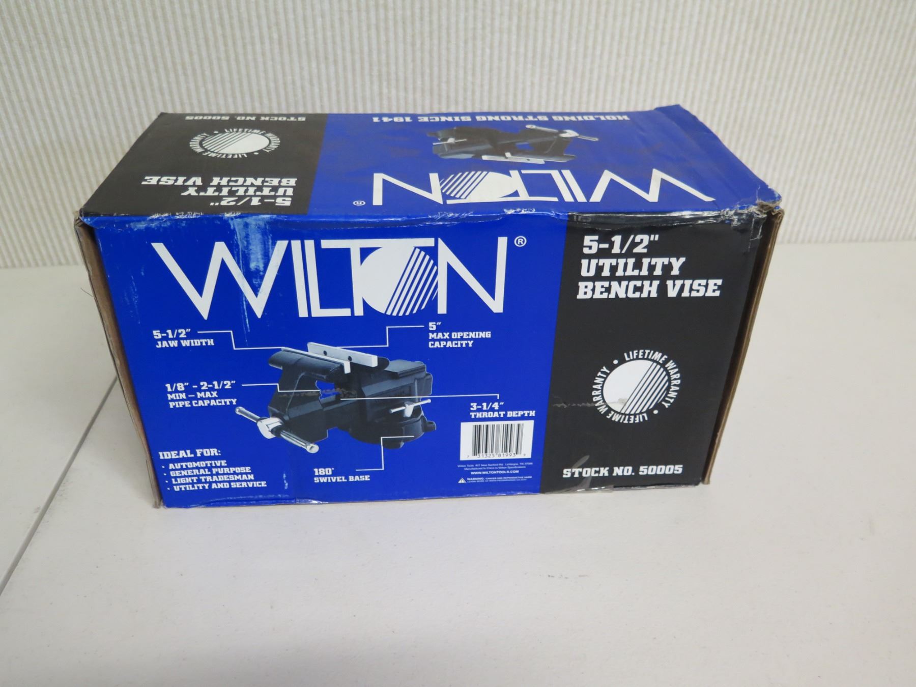 Wilton 50005 Utility Bench Vise New in Box