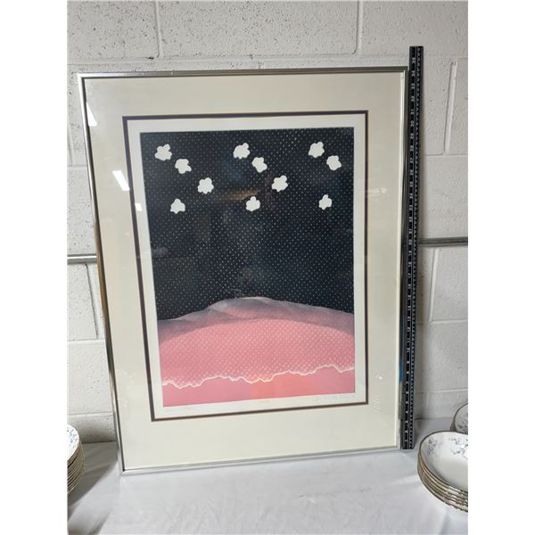 Summer rain etching, John K Ester 26/50