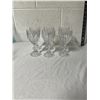 Image 3 : 6 crystal glasses