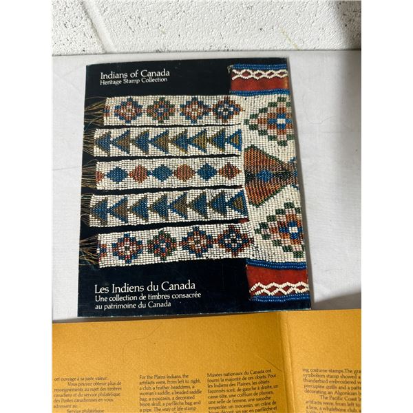 Indians of Canada, Heritage, Stamp Collection