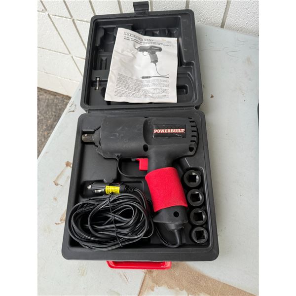 Power built impact wrench